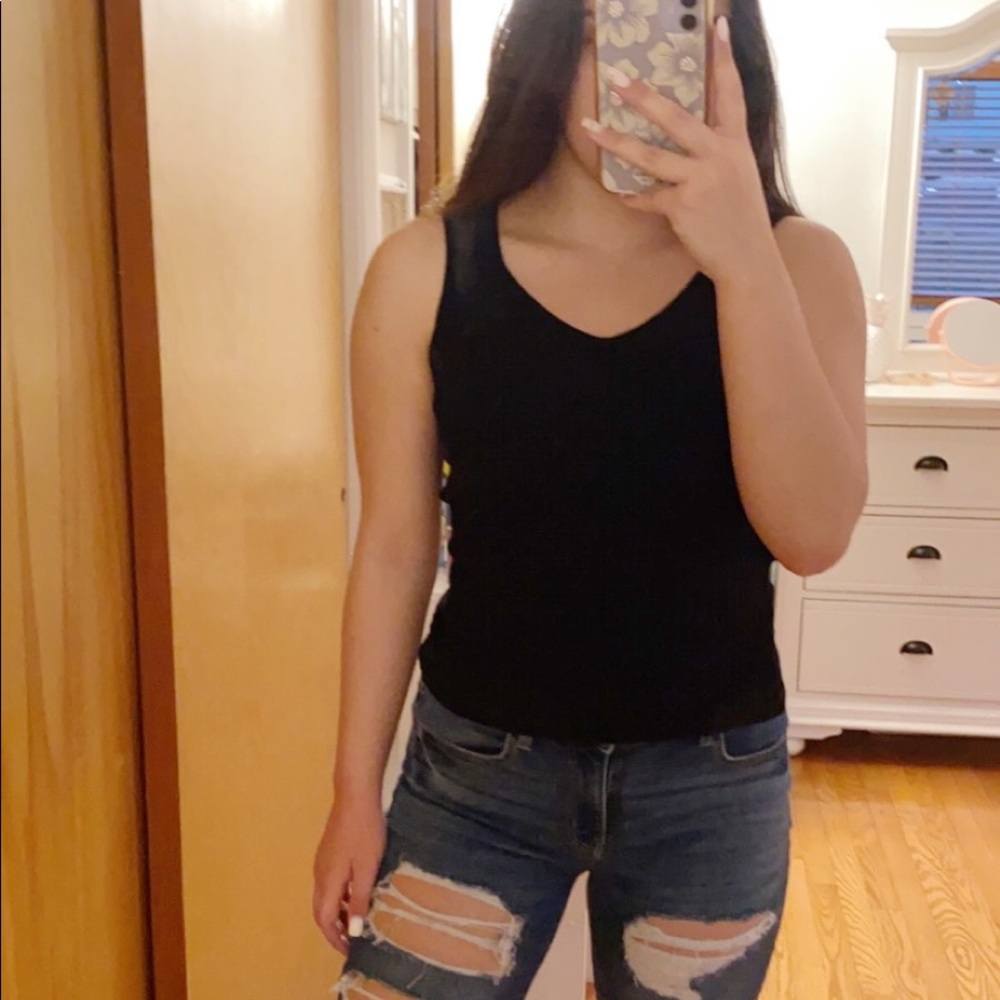 Sweater Tank Top